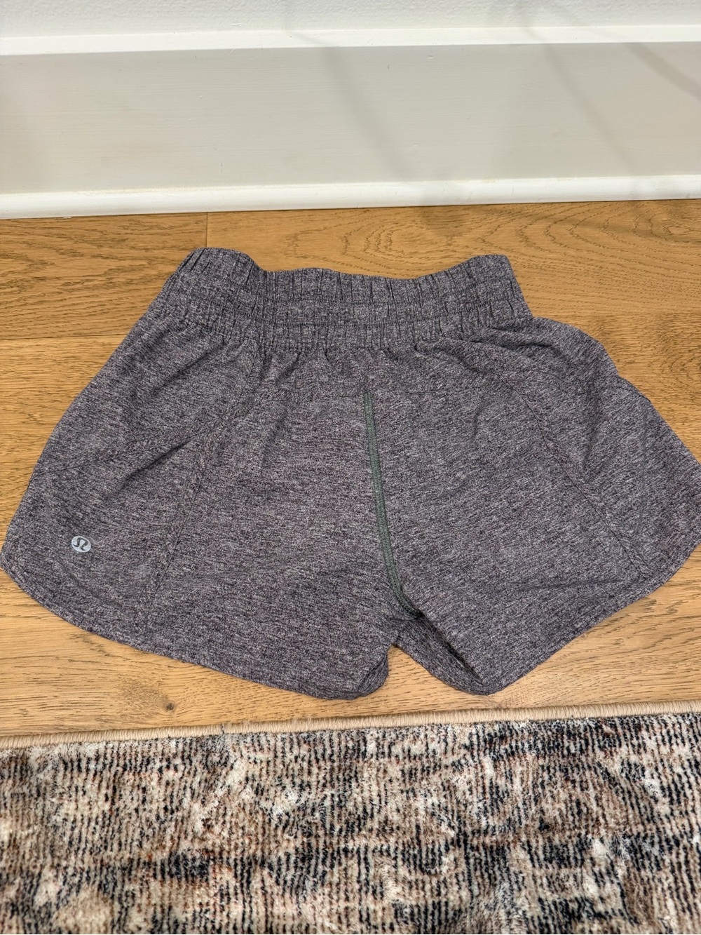 lululemon Heather Gray Athletic Shorts